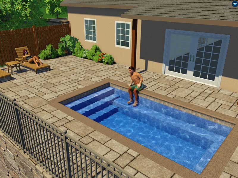 Small Pools - Spools - Small Fiberglass Pools Available