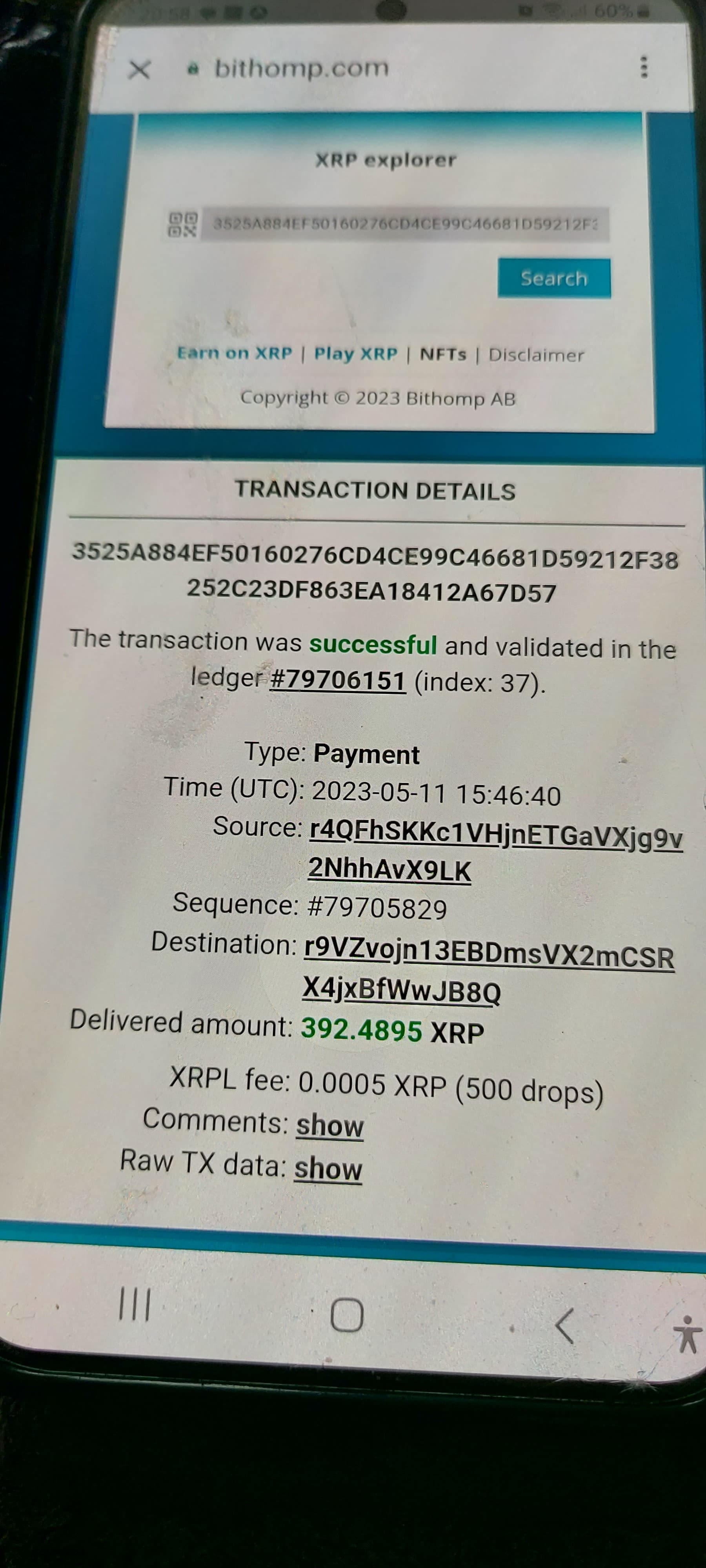 xrp transaction not found - Problem Solving - XRP CHAT