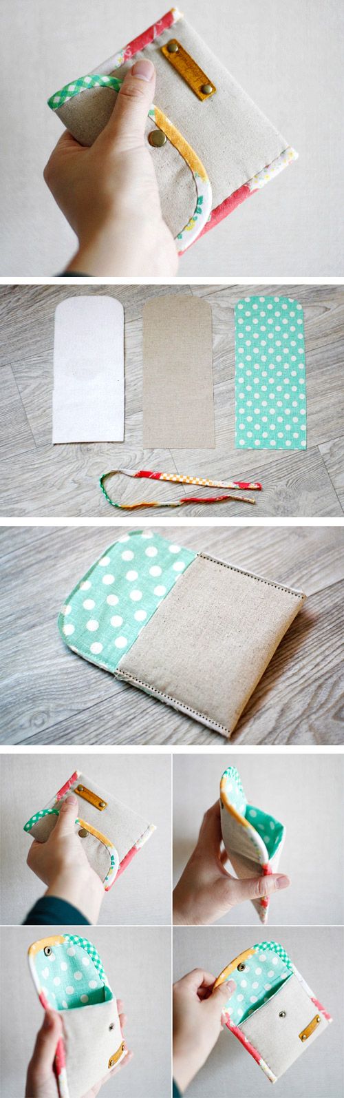 DIY Snap Coin Purse – Sewing Pattern & Tutorial – diy pouch and bag with sewingtimes