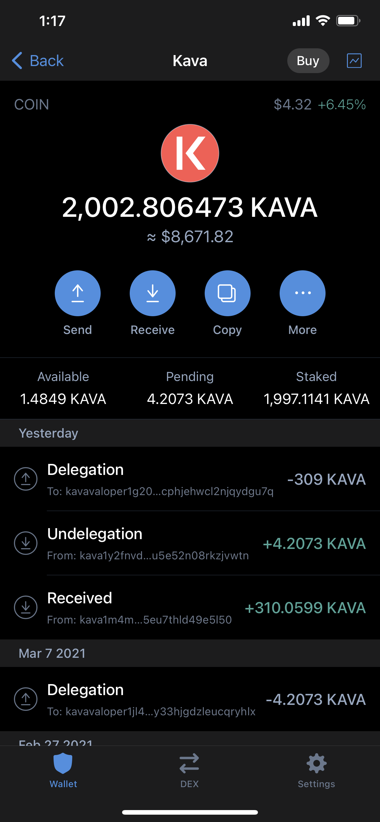 Kava Wallet (KAVA) | Secure KAVA Wallet | Trust Wallet | Trust