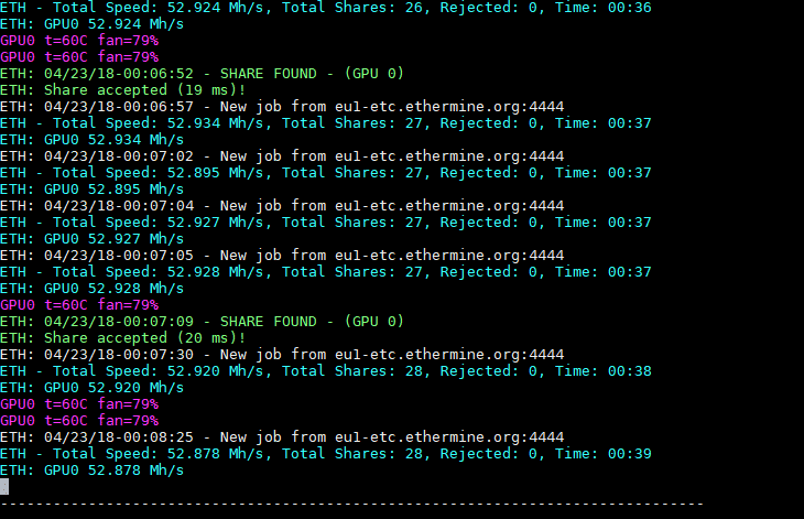 Mining with NVIDIA GeForce GTX - BetterHash Calculator