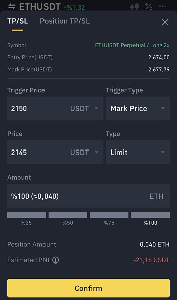 ETH/USDT - Binance | Monitor Ethereum Trading Activity, Live Order Book, Price and Manage Alerts