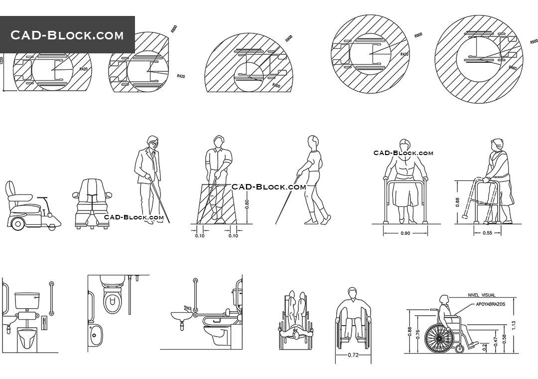 CAD Forum - CAD/BIM Library of free blocks - 