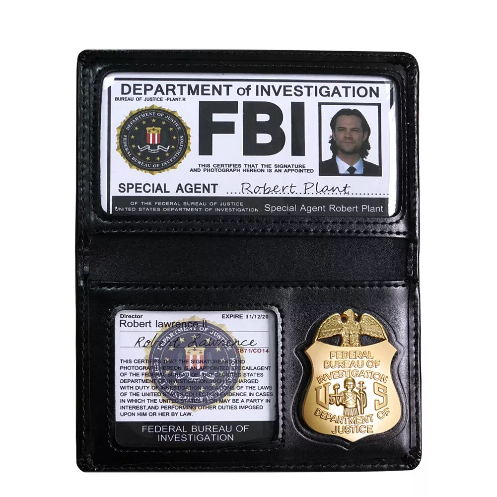 Pin by a.l.s (2*) on ✥ ｓｕｐｅｒｎａｔｕｒａｌ ✥ | Badge wallet, Special agent, Fbi special agent