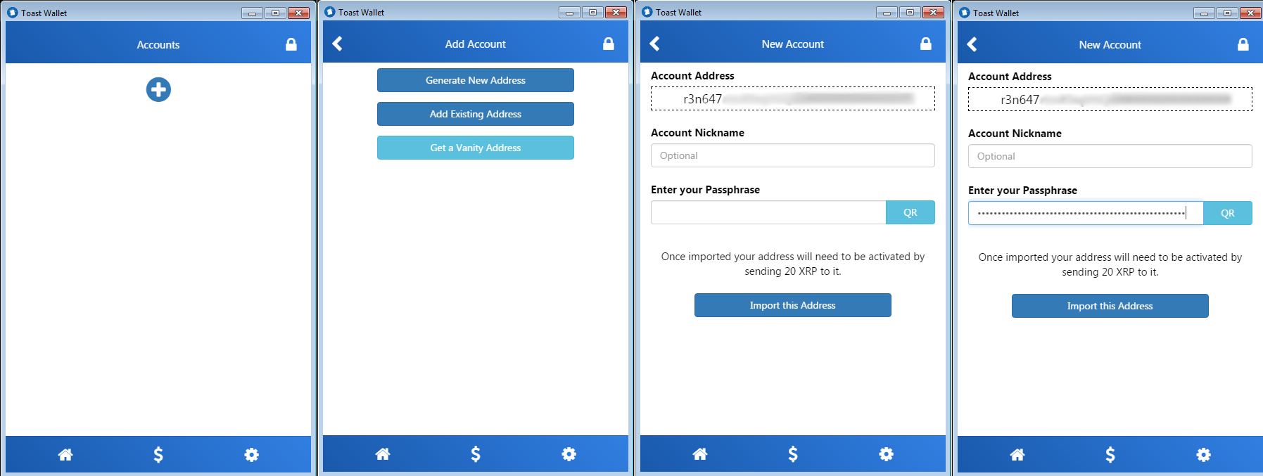 Toast Wallet! setup: get your eye on Ripple (XRP) - AirdropAlert