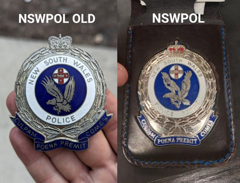 Australian Federal Police police badges, uniforms and symbols - AFP