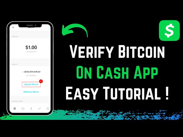 How to Verify Your Bitcoin Wallet on Cash App: A Step-by-Step Guide - Assistance Orange Sénégal