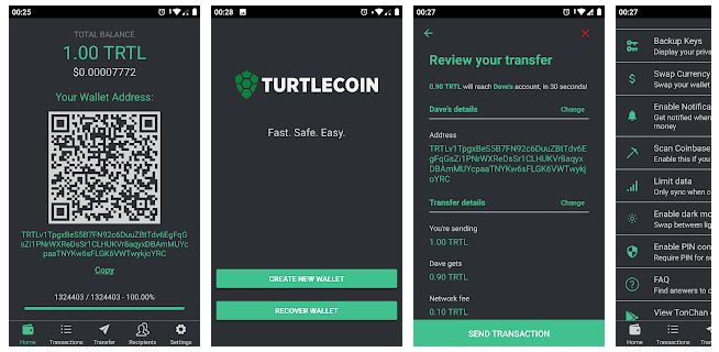 TonChan - A mobile, native TurtleCoin wallet