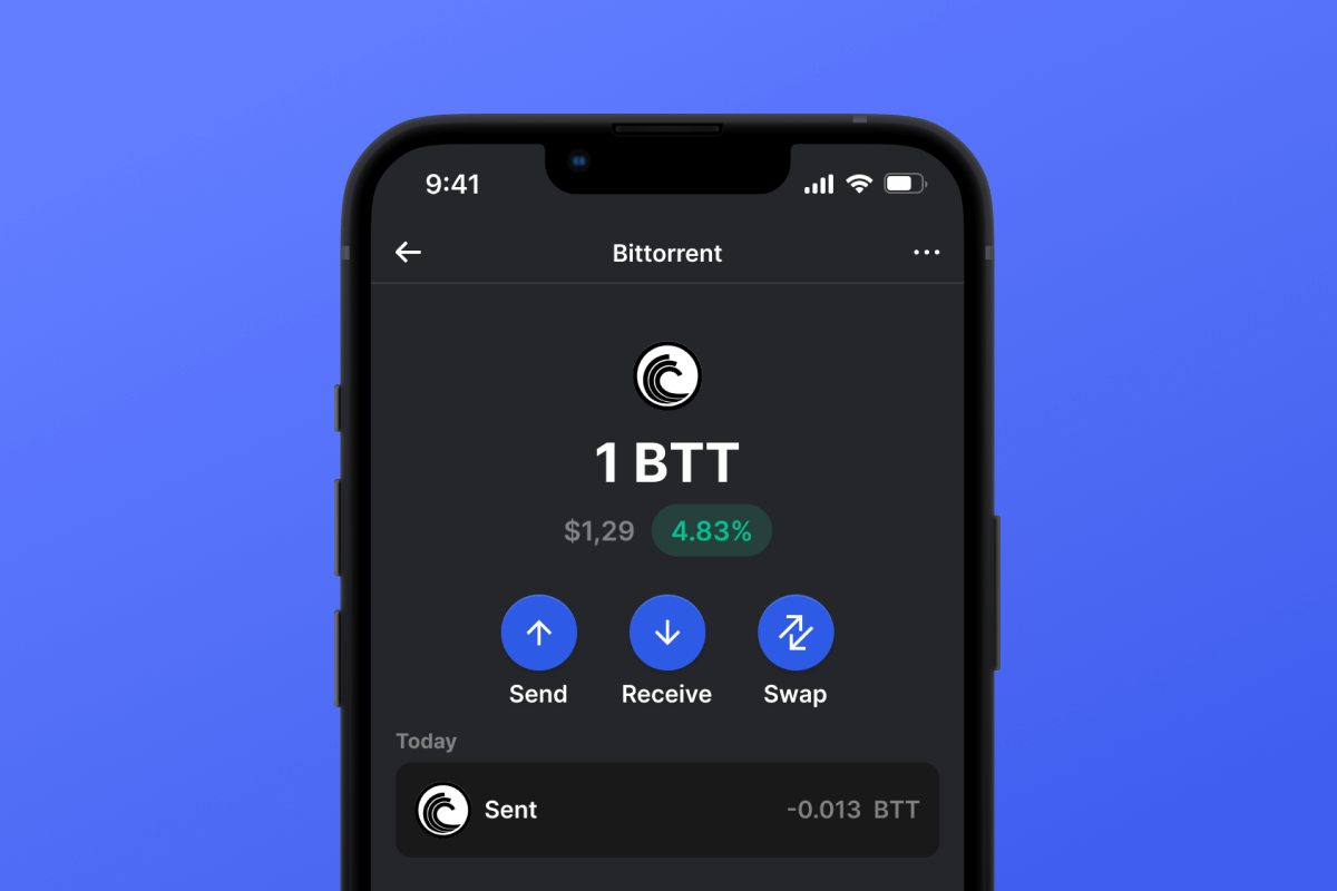 BitTorrent BTT Wallet for Android, iOS, Windows, Linux and MacOS | Coinomi