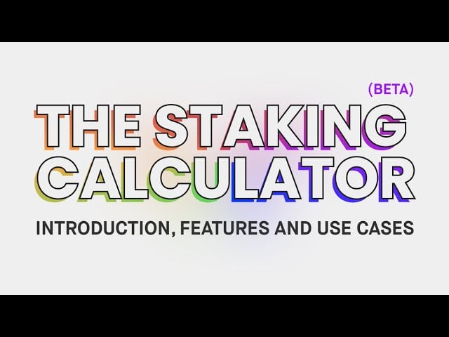 Stake Ethereum (ETH) with Chorus One | Ethereum Staking Rewards Calculator