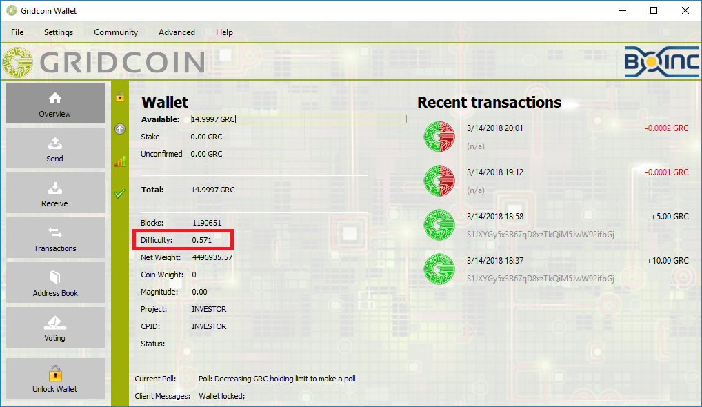 [Q] how to start with gridcoin??