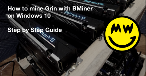 Mining GRIN: Configuring Bminer, GrinGoldMiner and NBMiner [Windows]