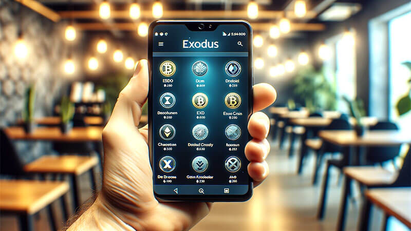 Exodus Crypto Mobile Wallet App Review | coinlog.fun