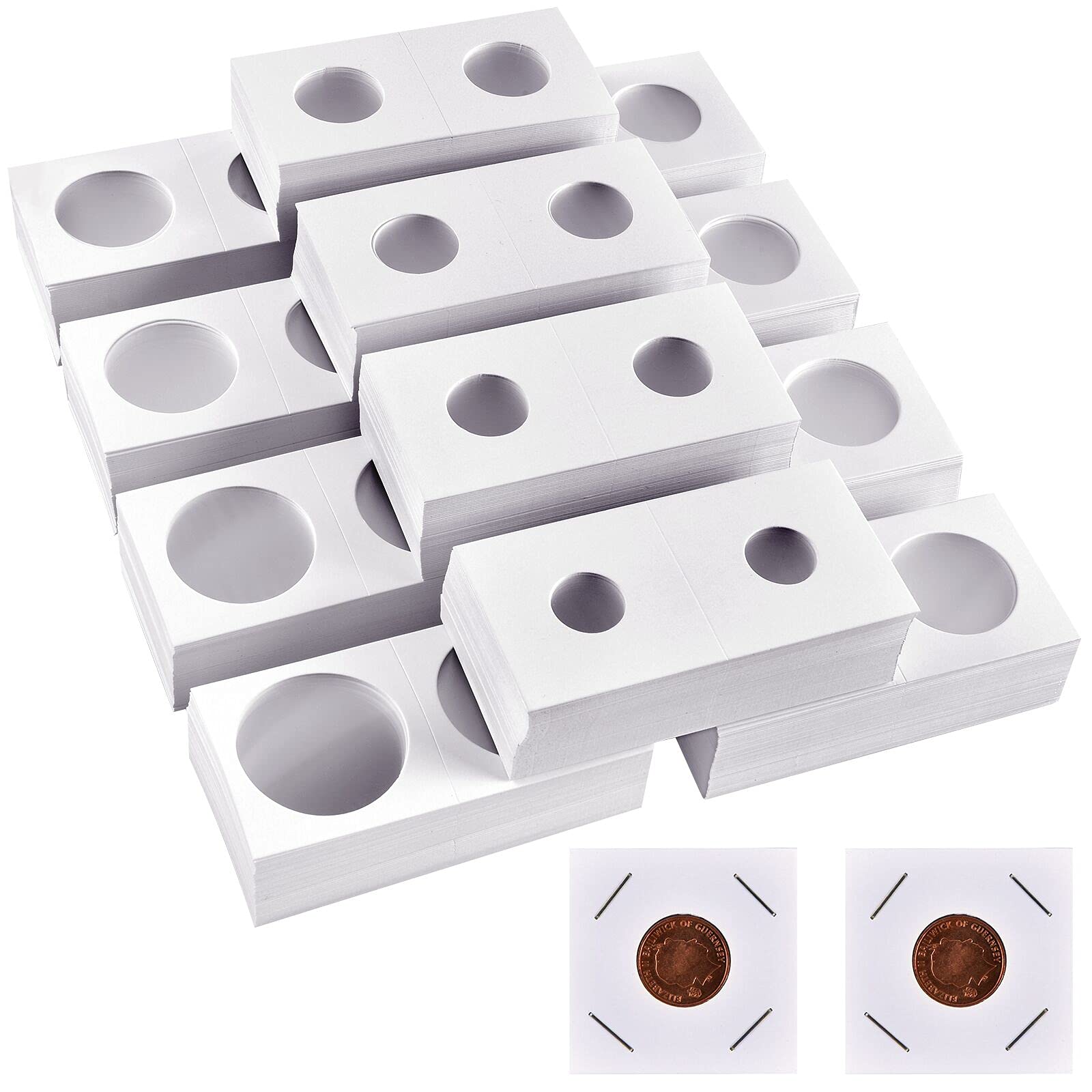 Cardboard Coin Holders 2x2 (Staple Type) – coinlog.funs - Wynyard Coin Centre