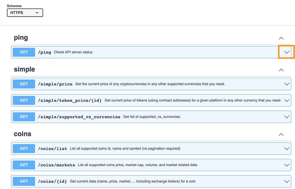 CoinGecko API V3