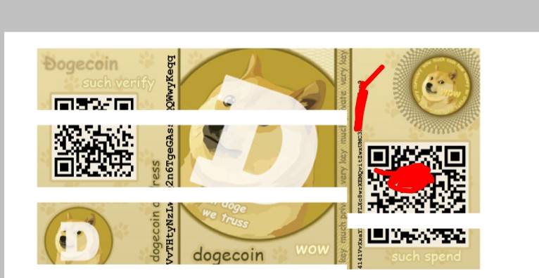 Dogecoin Paper Wallet Generator. Wow.