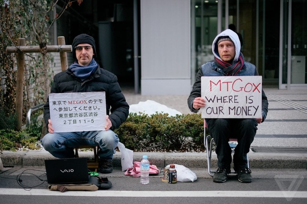 Bitcoin exchange Mt. Gox disappears, along with CEO