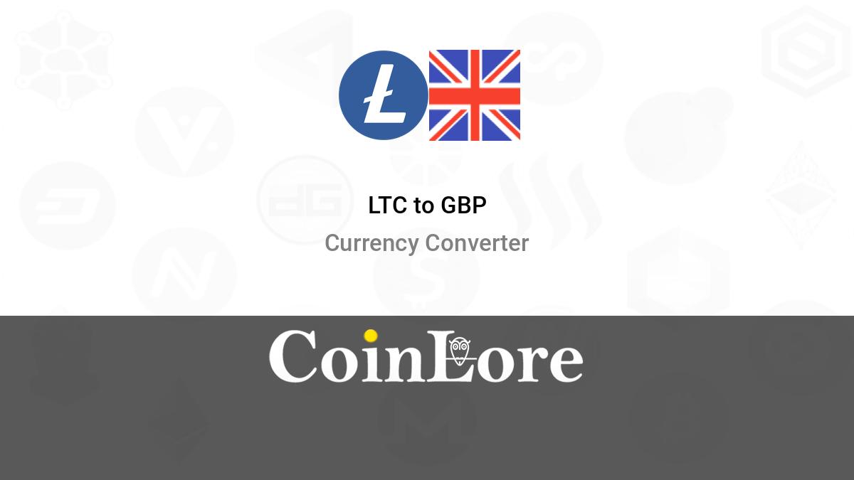 Convert LTC to GBP: Litecoin to United Kingdom Pound