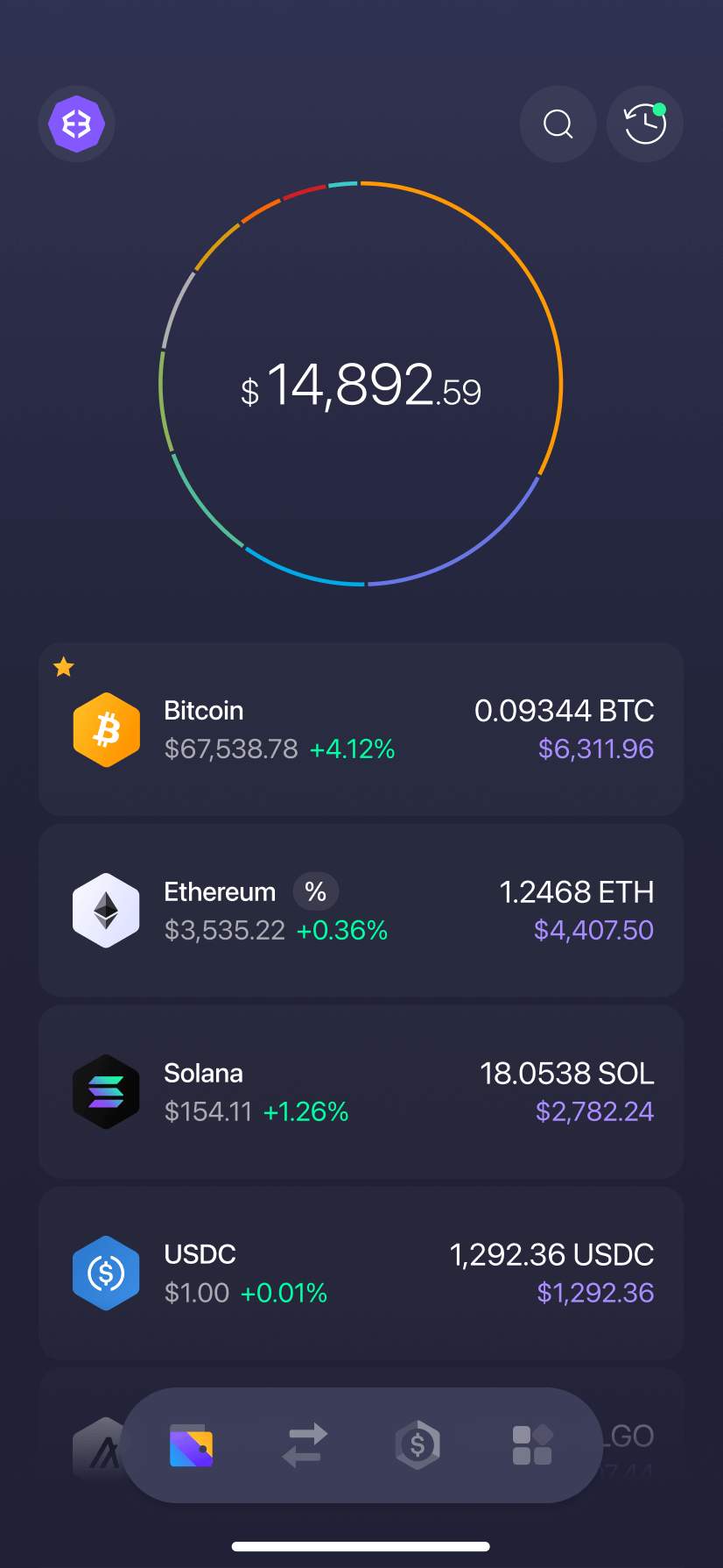 Exodus Wallet- Cryptocurrency on the Go