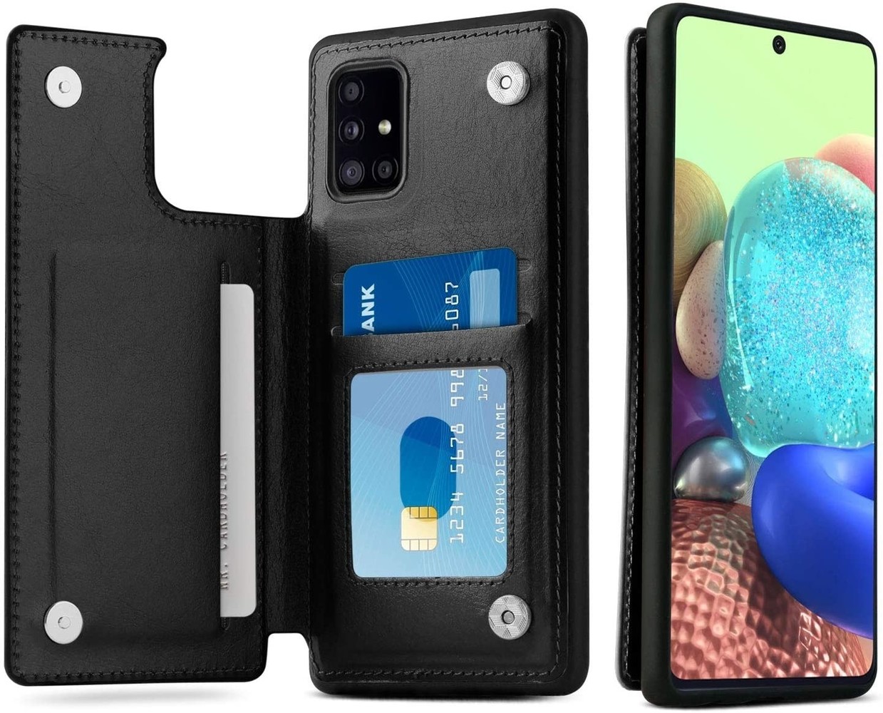 Original Flip Wallet Case Samsung galaxy A71 (GP-FWAA)