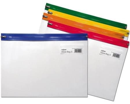 A5 Zipped Wallets Assorted Colours Pack of 25