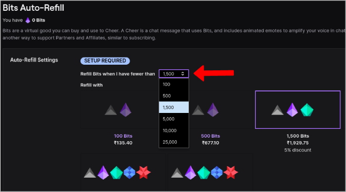 Purchasing Twitch Gift Cards