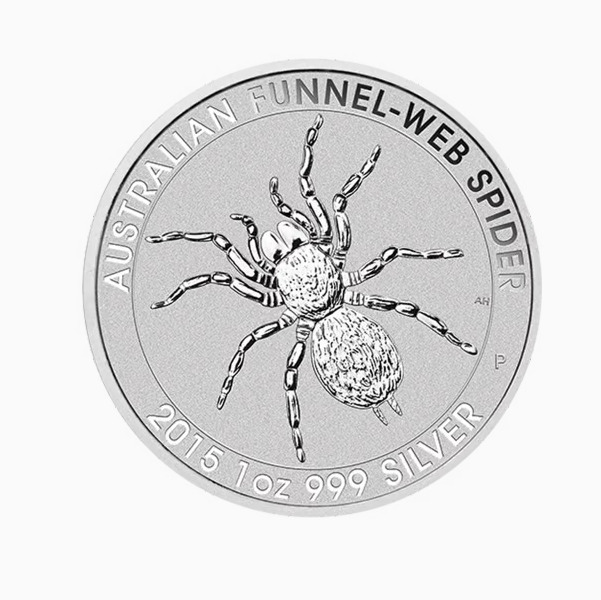 1oz Funnel Web Spider Silver Coin | Perth Mint - Pacific Precious Metals