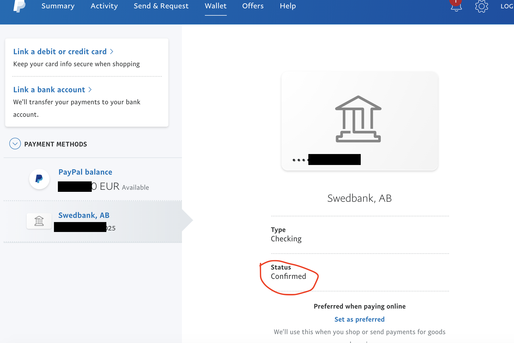 How do I confirm my bank account with PayPal? | PayPal SM