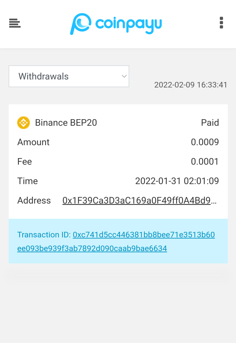 Withdraw money from CoinPayU - rubengrcgrc