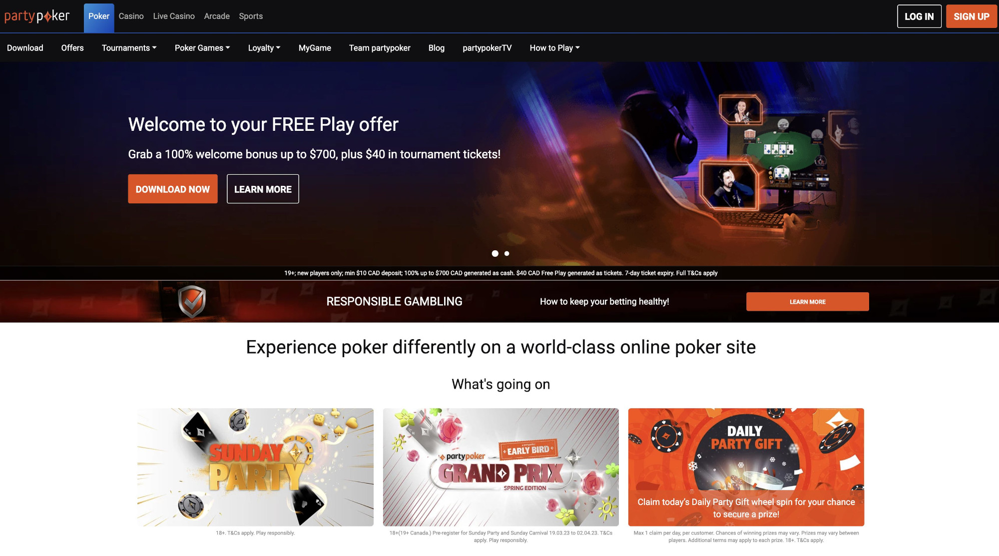 partypoker Review | % Match Bonus of $ | Tight Poker