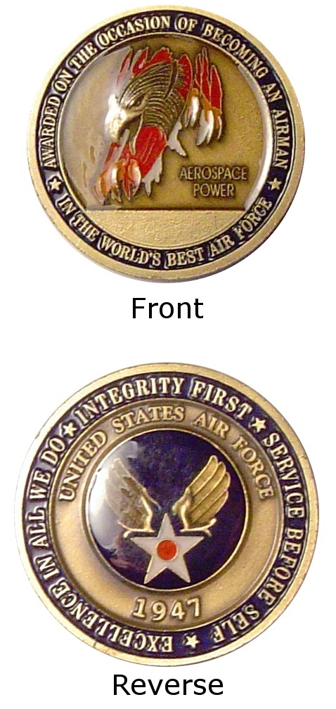 U.S. Air Force Challenge Coins - Shop Quality USAF Coins on Sale