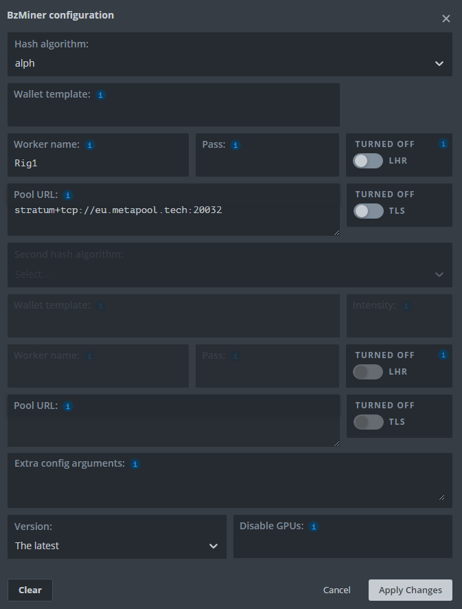 GitHub - trexminer/T-Rex: T-Rex NVIDIA GPU miner with web control monitoring page