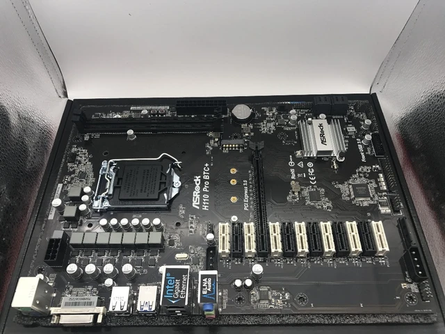 Cryptocurrency Mining | ASRock H Pro Btc+ LGA Motherboard