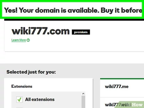 Buy Domain Names » Register Your TLD » Starting at $1