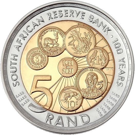 5 rand - South African Bank, South Africa - Coin value - coinlog.fun