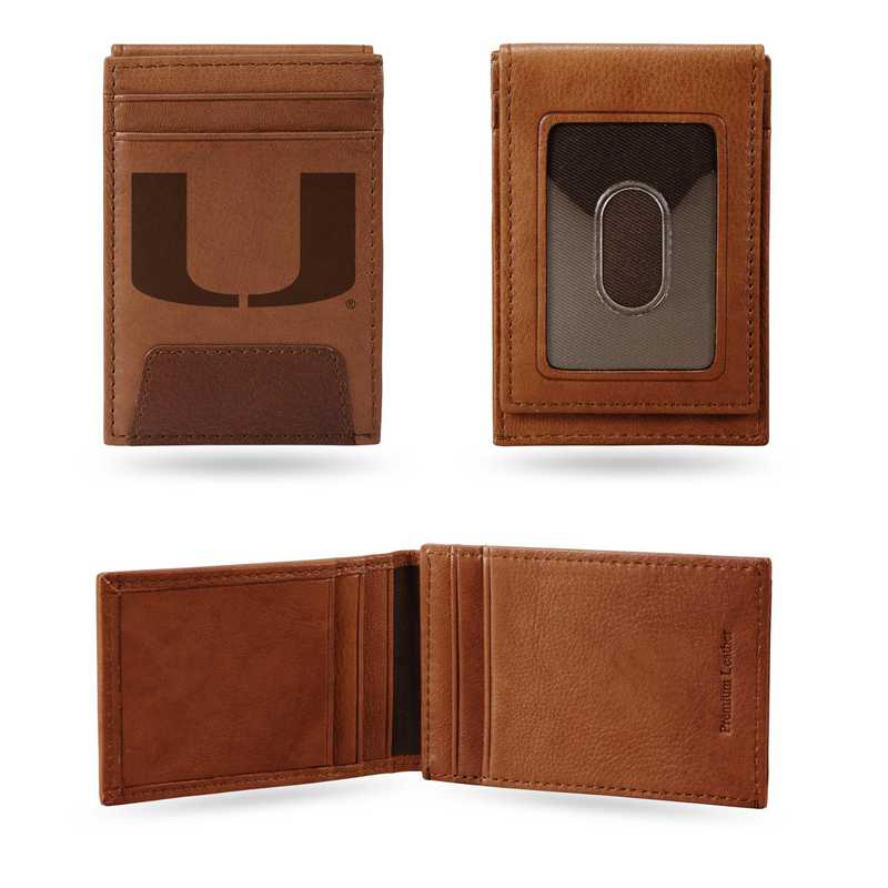 Alpine Swiss Thin Front Pocket Wallet Business Card Case 2 ID Window 6 Card Slot - Alpine Swiss