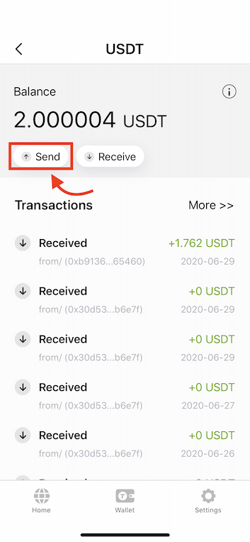 Check USDT-TRC20 Address Balance - YL Software