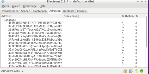 Electrum Bitcoin Wallet