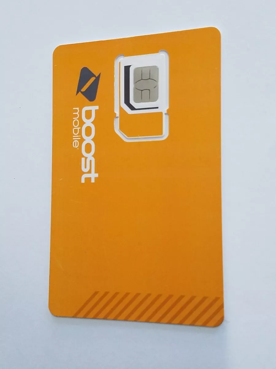 FREE SIM Card | Boost Mobile 2GB Data + Unlimited Talk & Text