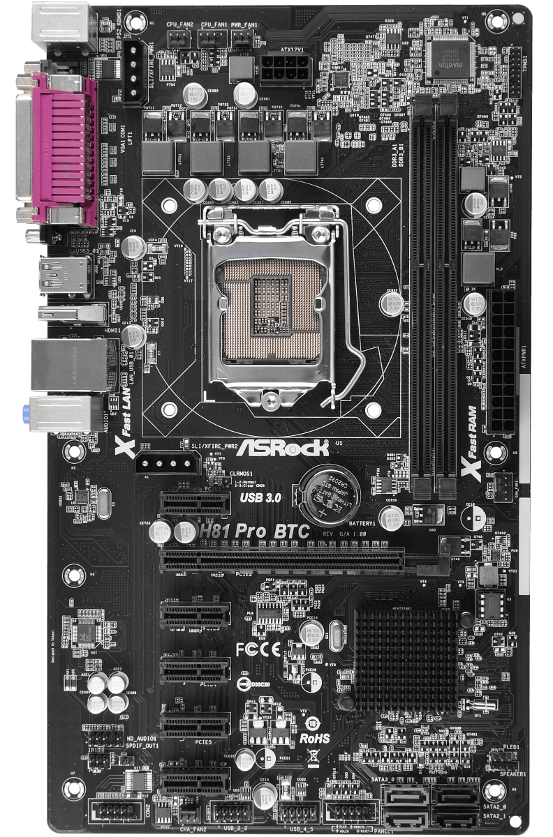 Asrock H81 Pro BTC drivers