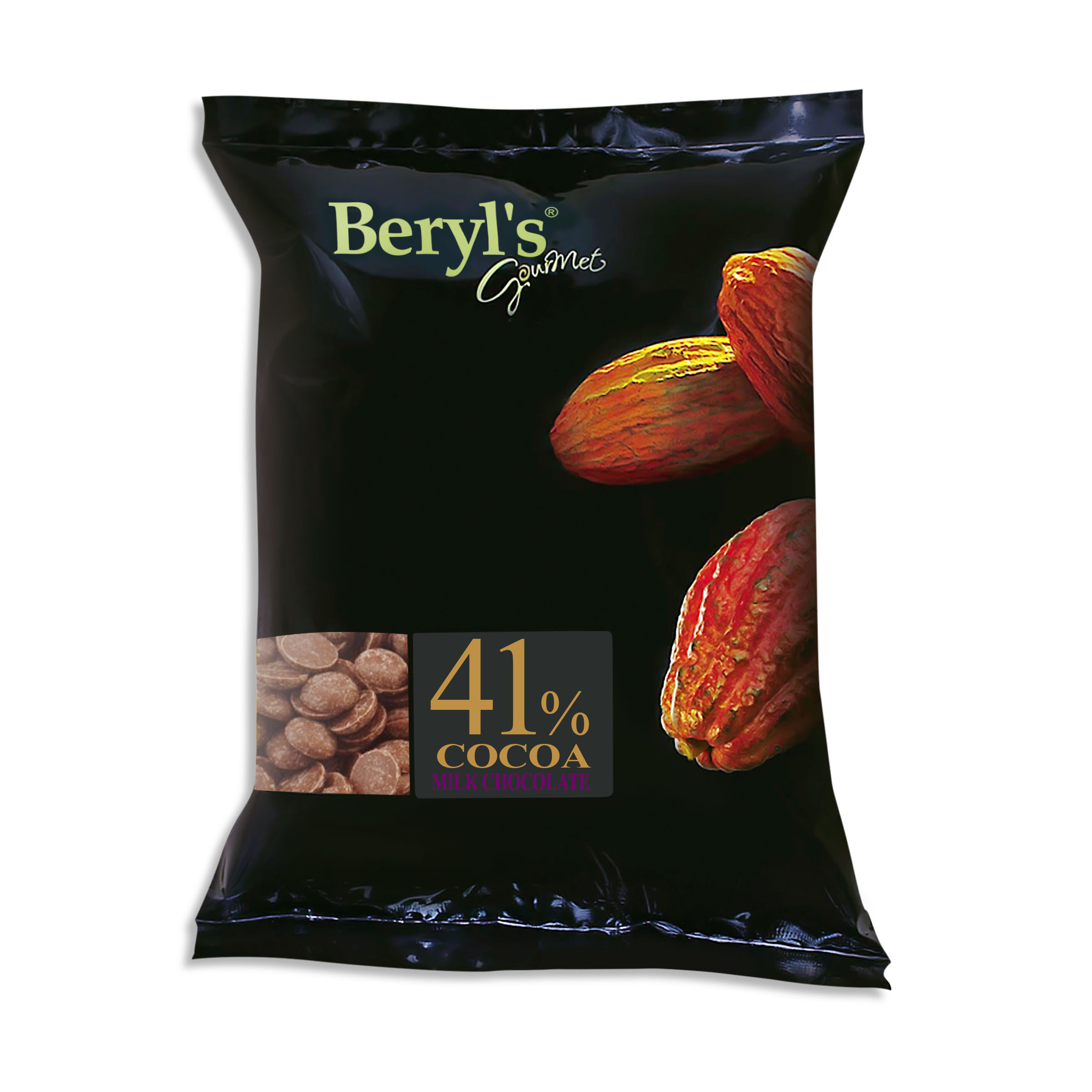 Beryl's Milk Chocolate Coins 41%, Malaysia | FGHK