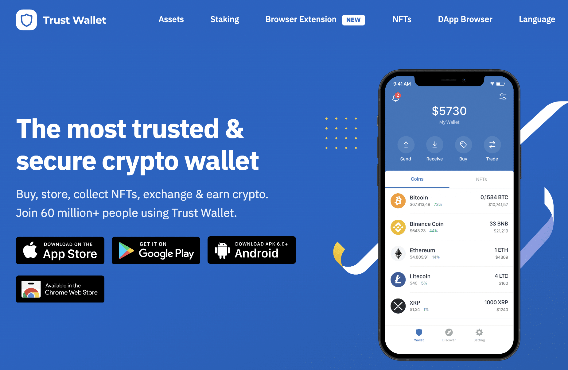 ‎Coinbase Wallet: NFTs & Crypto on the App Store