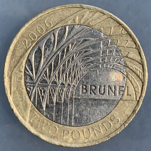 Isambard Kingdom Brunel Paddington Station £2 - UkCoinHunt