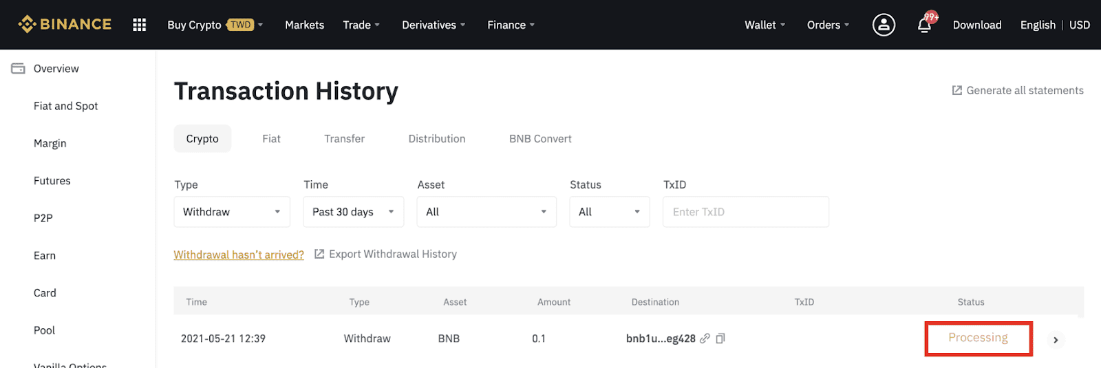 Binance - How to Withdraw from Binance? - coinlog.fun