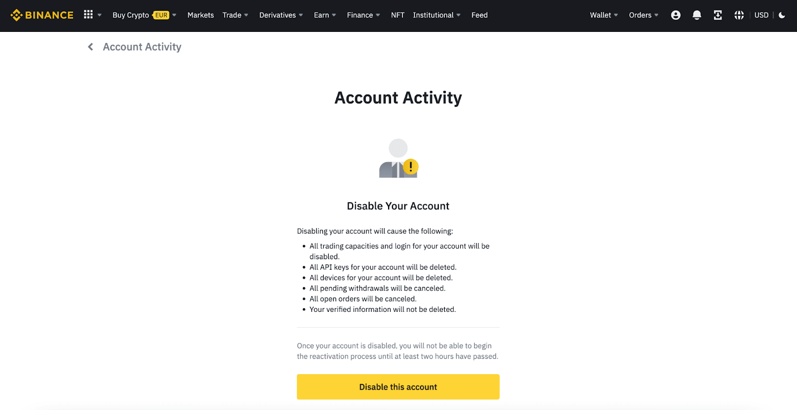 How to Delete Binance Account? - Step-by-Step Guide - Coindoo