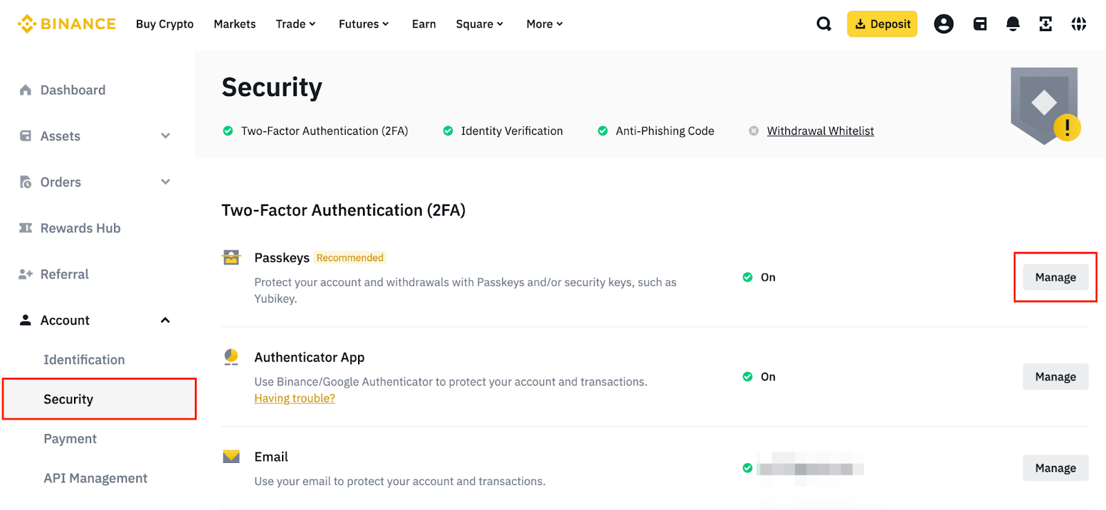 Binance - Authy