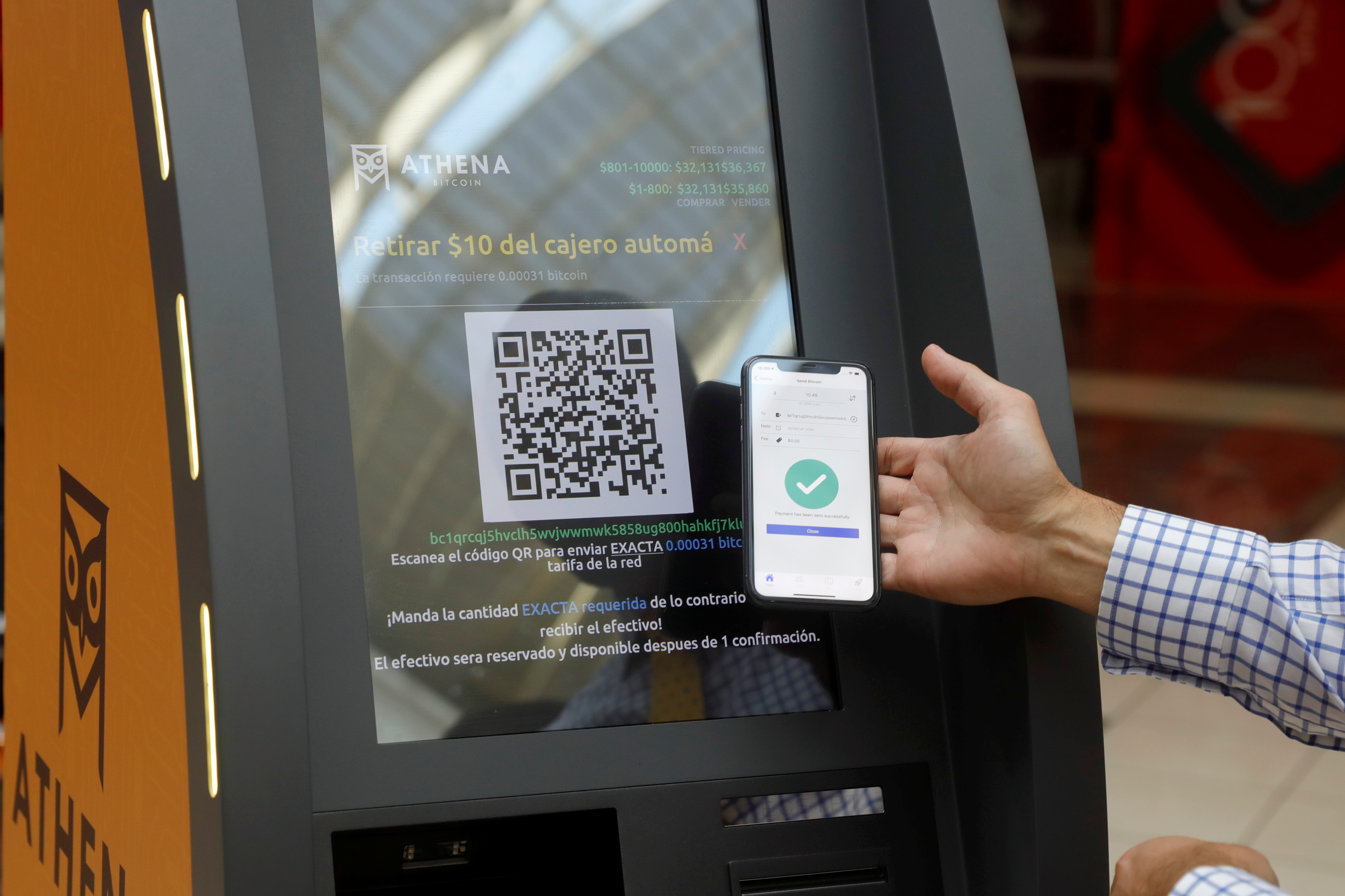 Top 5 countries with the most Bitcoin ATMs