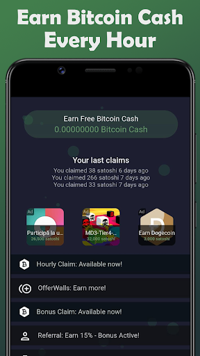 Free Bitcoin Cash (BCH) Faucet - Claim Free BCH | BitPaye