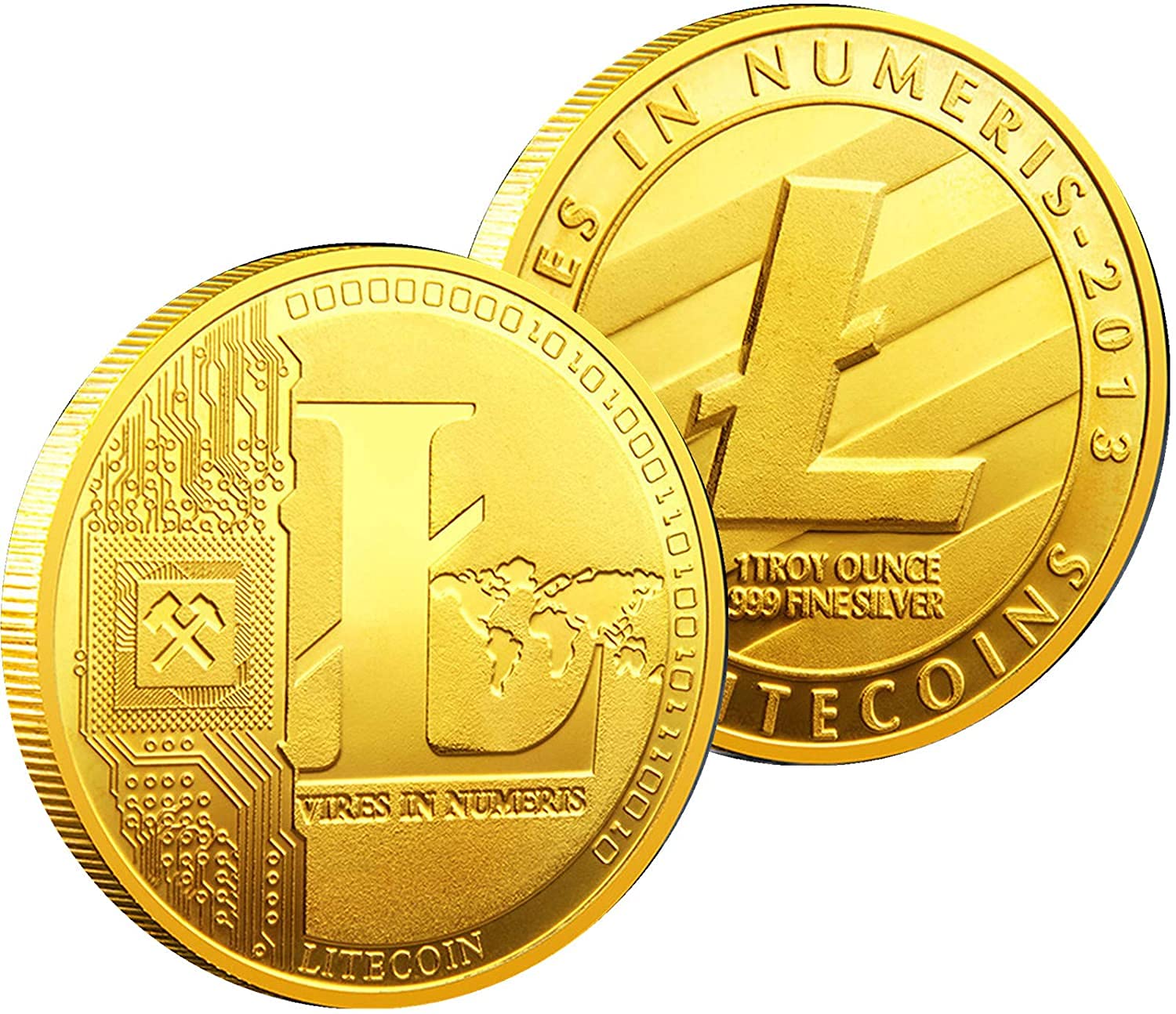 Cryptocurrency - Bitcoin (BTC) Ethereum (ETH) Litecoin (LTC) & Dogecoin (DOGE)