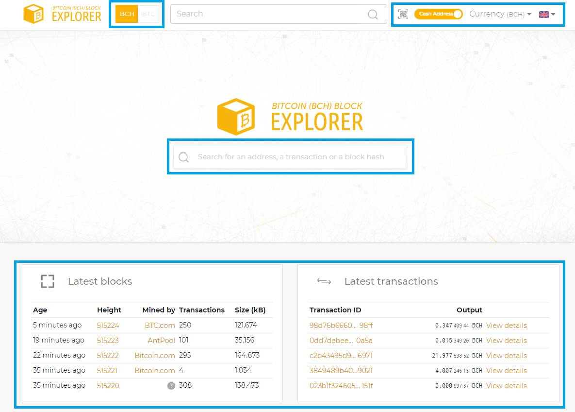 Blockchain Explorer By Bitquery